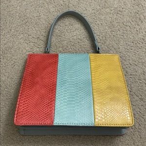 Colorful hand bag
